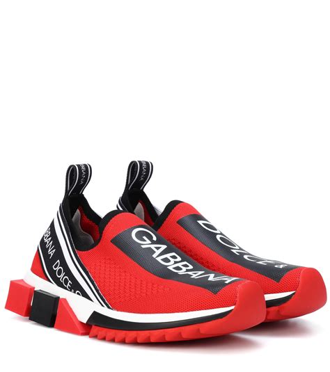 dolce gabbana men's sneakers red|dolce and gabbana sneakers hydraulics.